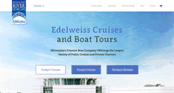 Desktop Screenshot of edelweissboats.com